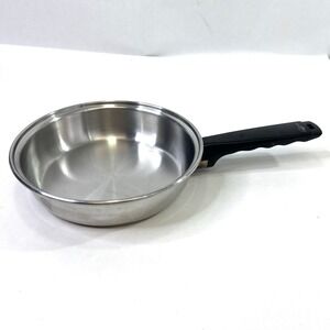 VTG Lifetime 18-8‎ Stainless Steel 8 1/4 Skillet Fry Pan NO Lid Heavy